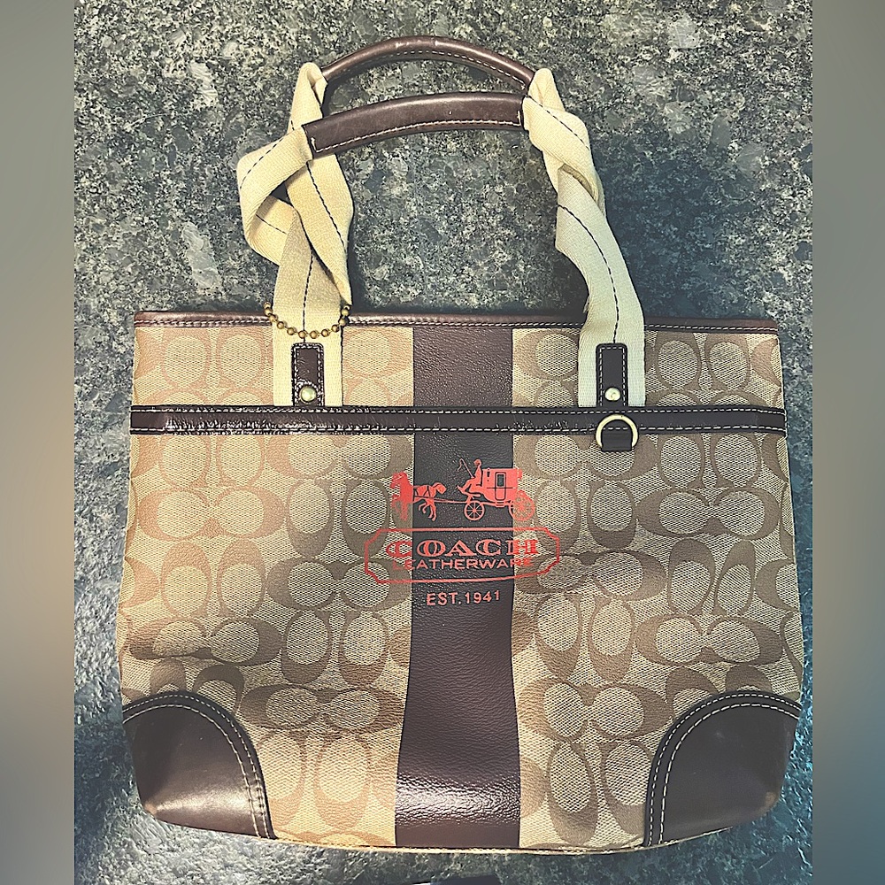 Coach Tote Hand Bag